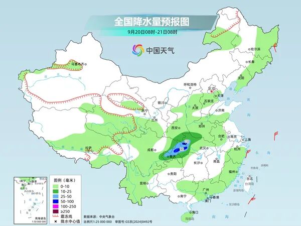 雨势加强!四川部分地方将迎中到大雨,华西地区未来十天降雨频繁 雨势加强!四川部分地方将迎中到大雨,华西地区未来十天降雨频繁