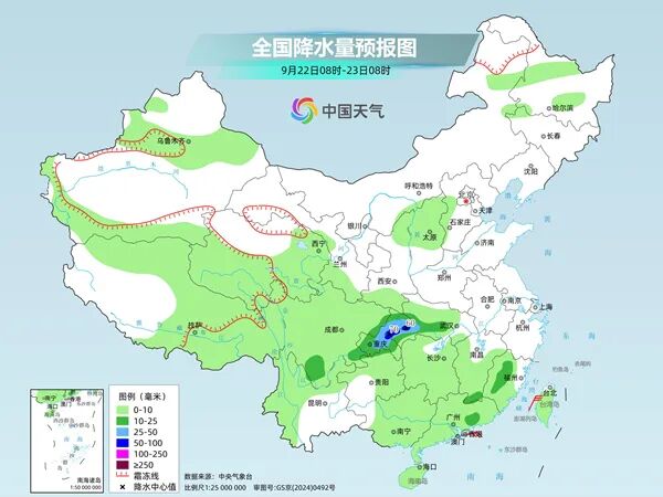 雨势加强!四川部分地方将迎中到大雨,华西地区未来十天降雨频繁 雨势加强!四川部分地方将迎中到大雨,华西地区未来十天降雨频繁
