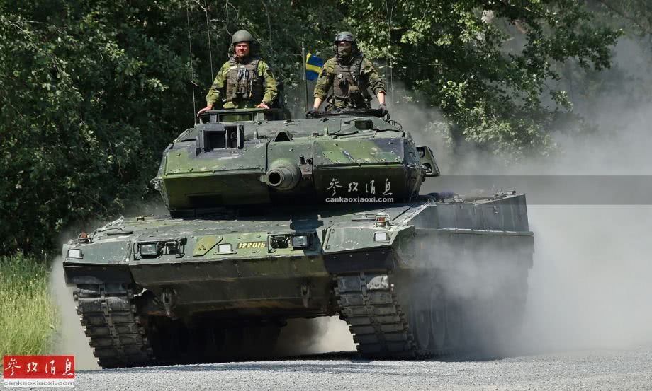 图为瑞典陆军strv 122坦克照片.