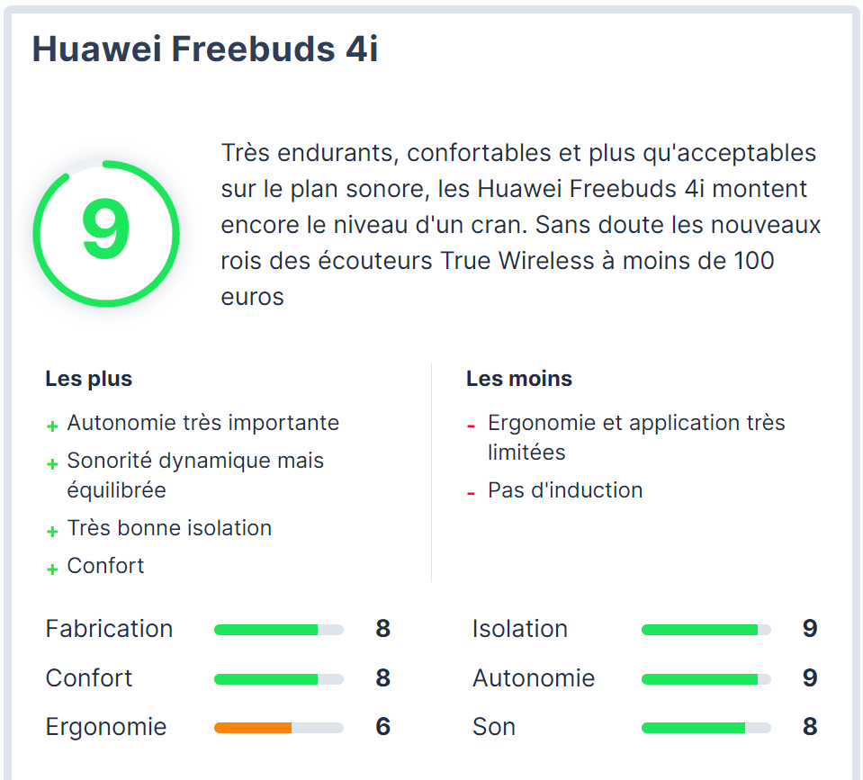 HUAWEI FreeBuds 4i掀起国民TWS耳机热潮 欧洲媒体：i了i了