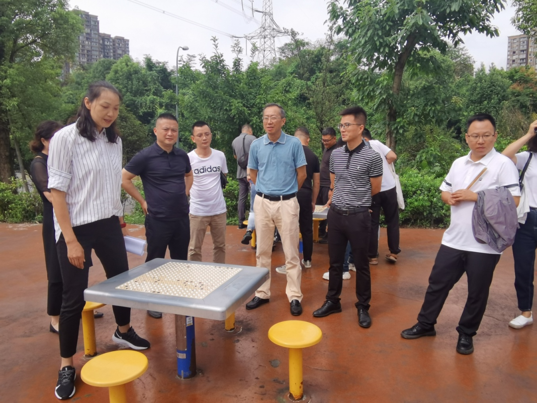 易大斌带队赴璧山区考察体育文化建设