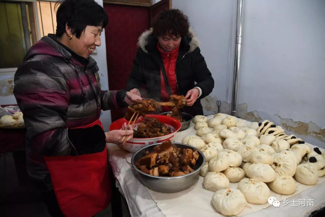 炸炸炸,蒸馍,卤肉,河南农村过年三件大事儿!