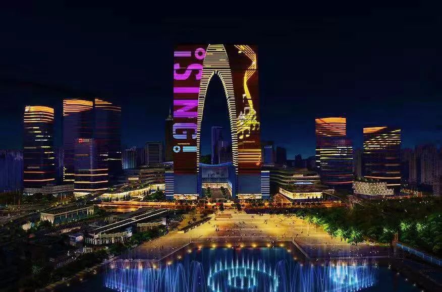 东方之门变形,金鸡湖焕然一新!