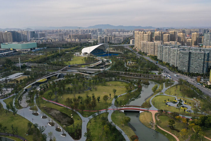 在杭州，走进亚运之城的生态画卷