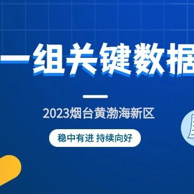 一组关键数据，看2023烟台黄渤海新区发展态势稳中有进