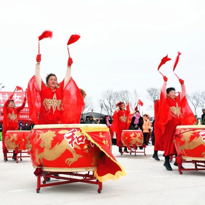 锣鼓敲起来！潮水秧歌汇演扭出精气神