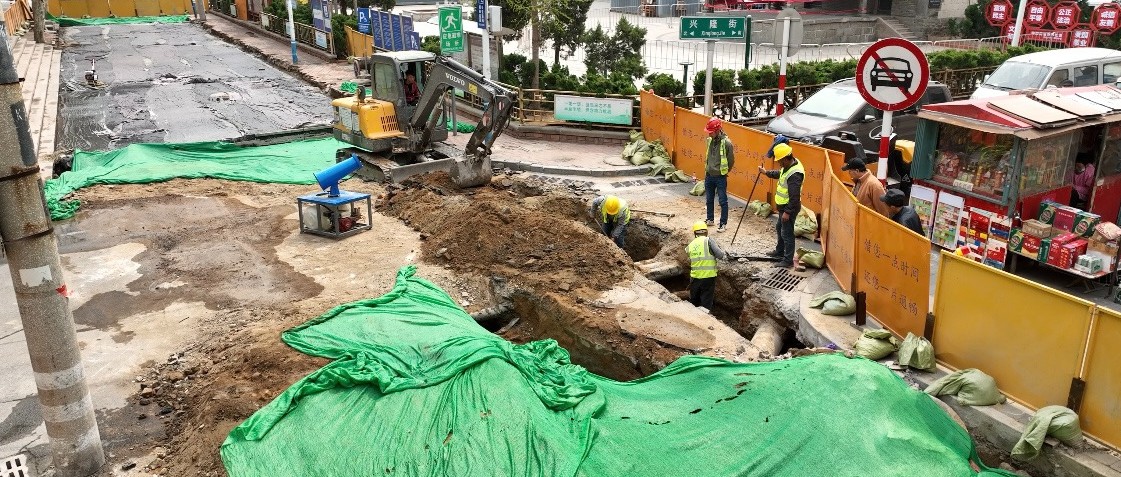 芝罘区两条道路预计五月中旬恢复通行