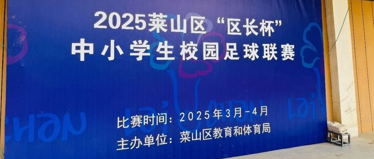 莱山区“区长杯”中小学生校园足球联赛第二阶段赛事圆满举行 多支队伍斩获佳绩