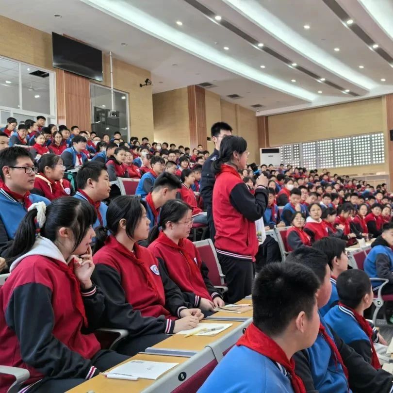 烟台黄渤海新区：社会安全教育进校园 筑牢青春安全防线