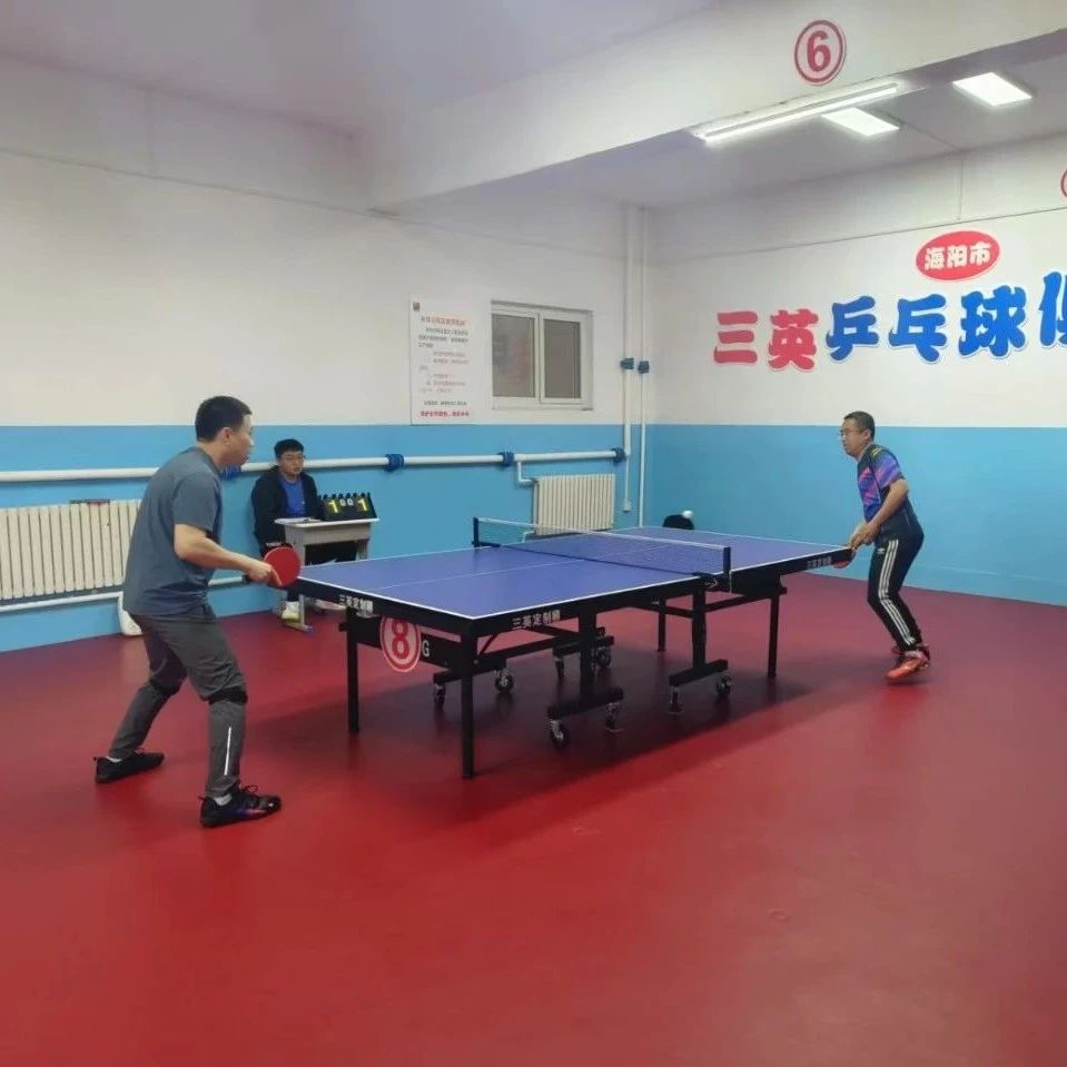 海阳市成功举办2025年乒乓球单打争霸赛