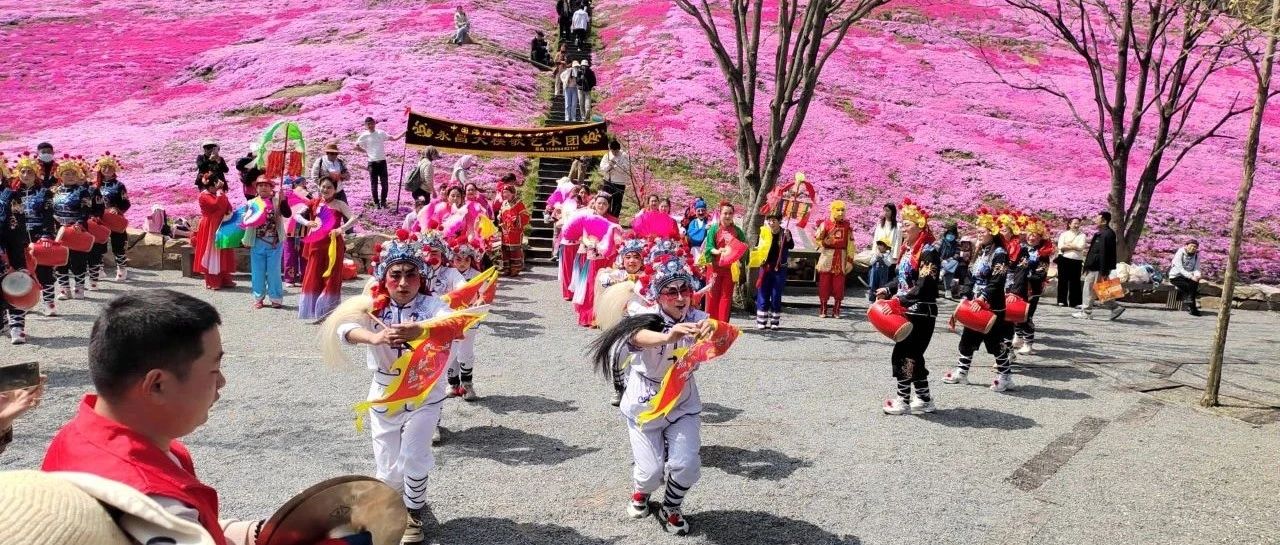 大小新闻：秧歌扭进花海里，真热闹！