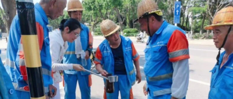 高温坚守有“凉”策——烟台城管系统情系一线工人