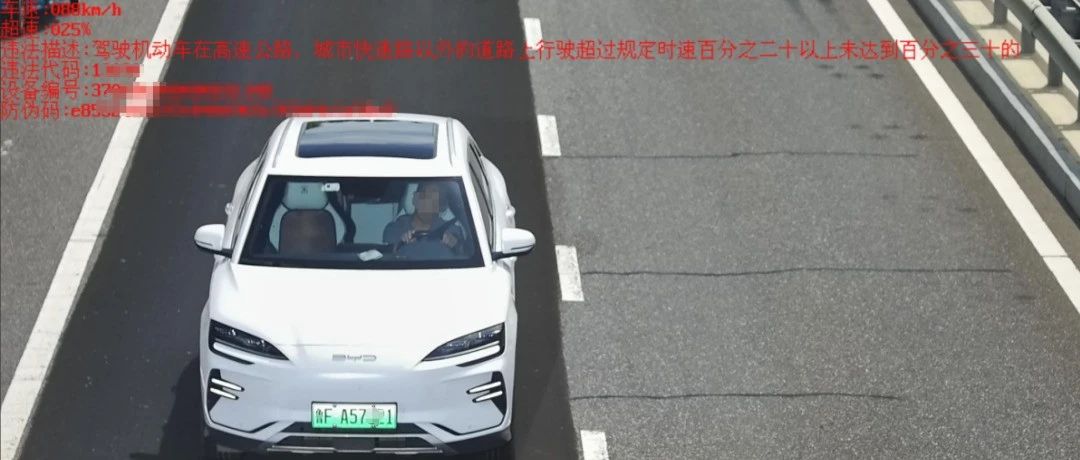 镜头“狙击”！看看是谁在“超速行驶”......