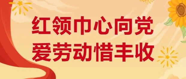 招远市开展“红领巾心向党，爱劳动惜丰收”教育宣讲活动