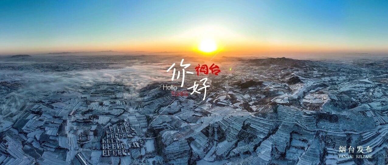 【你好 烟台】日出云海共赴，冬日颜值上大分