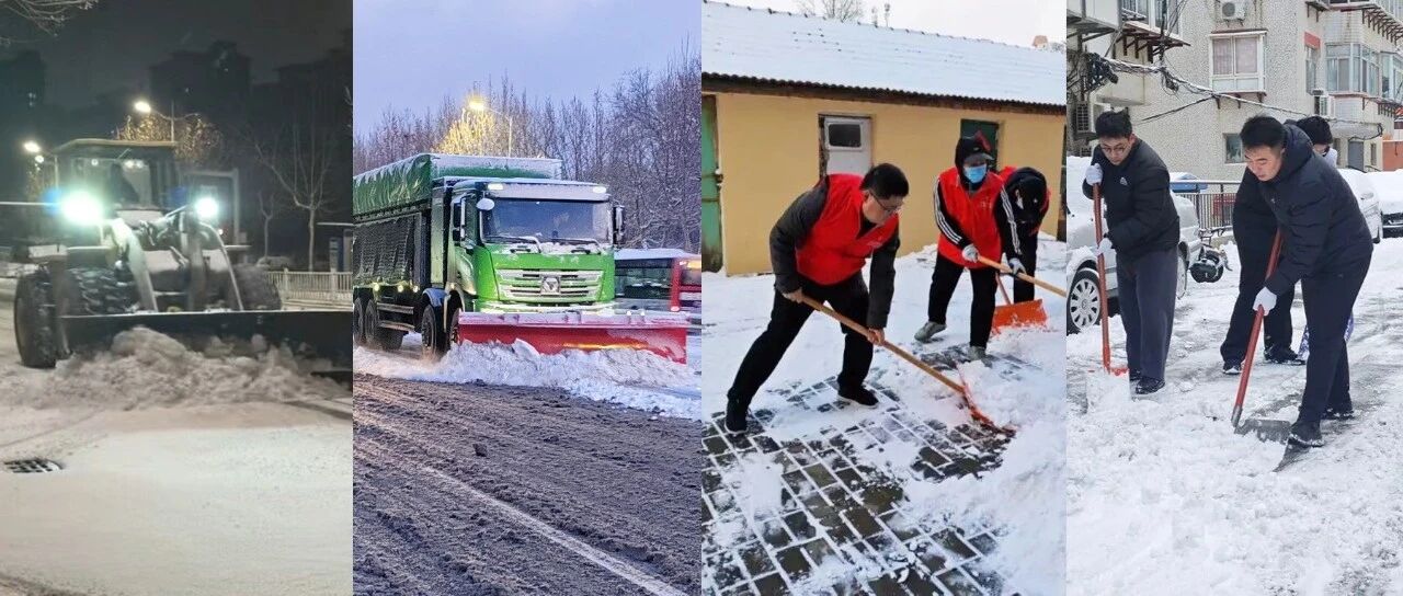 迎寒而上，彻夜清雪！芝罘区全力保障道路畅通