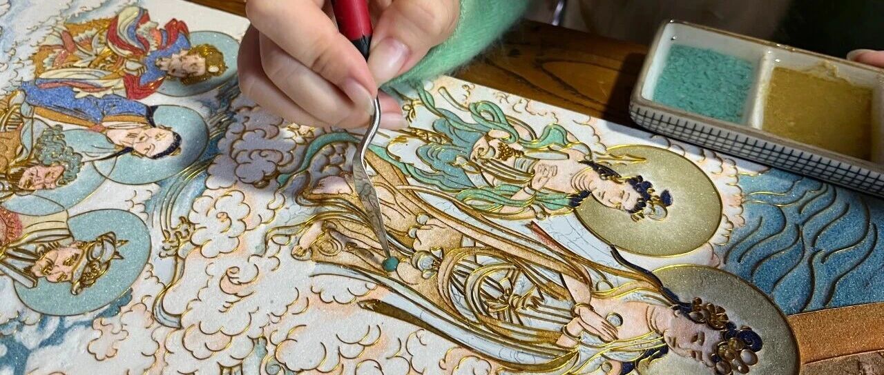 文化“两创”担使命 | 掐丝为骨，岩彩为魂：一门技艺的古今对话