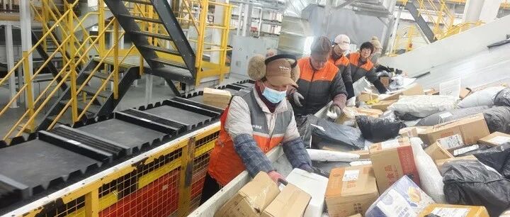 货量上涨25%！申通快递烟台转运中心开启“春运”模式