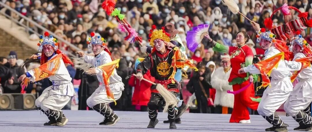 预约后免费入场！正月十三，海阳河清岛体育场，2026“百花汇海”山东秧歌会预约通道已开启