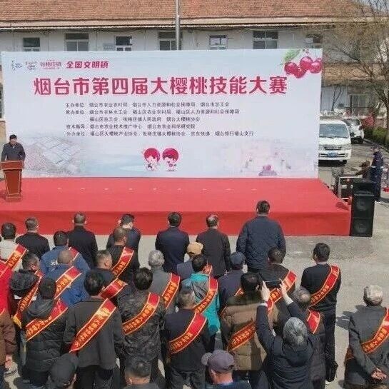 高手过招！烟台市第四届大樱桃技能大赛在张格庄镇开赛