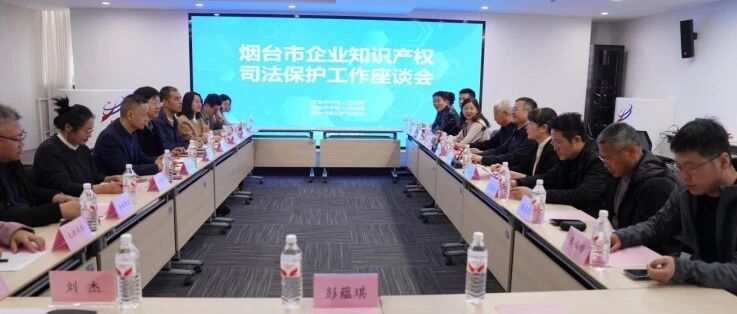 烟青两地中院联合召开涉企知识产权司法保护座谈会