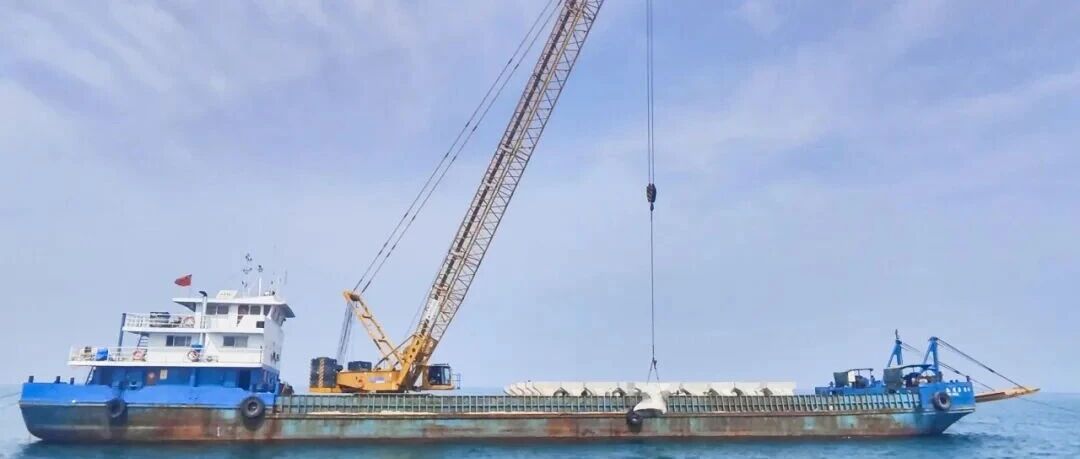 首吊黄海，防波堤全速攻坚