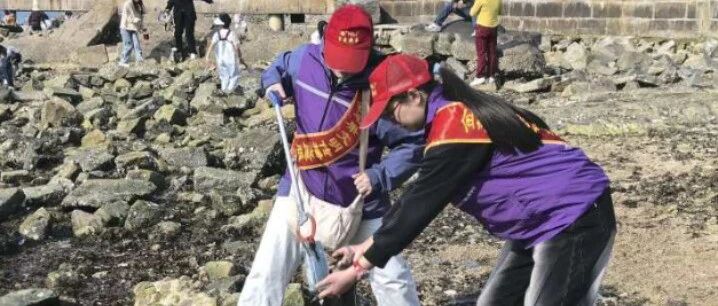 山海为卷，志愿为笔！芝罘湾书写文明答卷