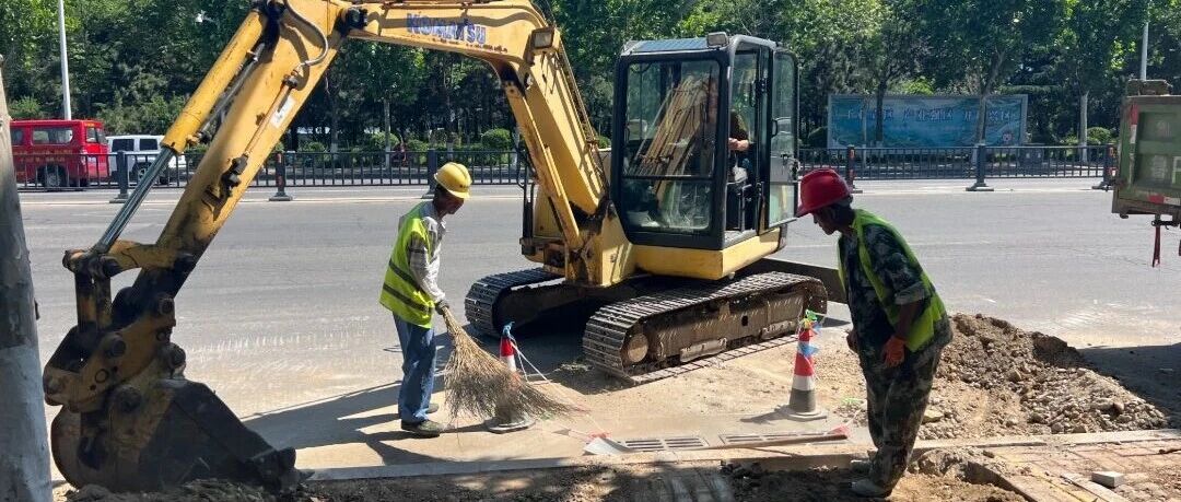 福山区扎实推进汛前积水点改造工程